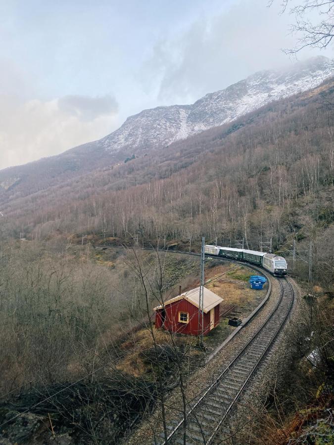 Indreli Feriehus Flam Bagian luar foto